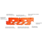 24" Low-Profile Airport Barricade