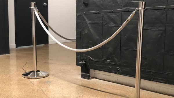 Rope and Post Stanchion