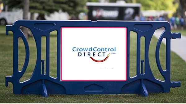 Plastic Fillable Crowd Control Barricade OTW