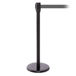 QueuePro 200, Black, Barrier with 11' Gray Belt