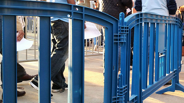 Plastic Crowd Control Barriers Movit & Minit